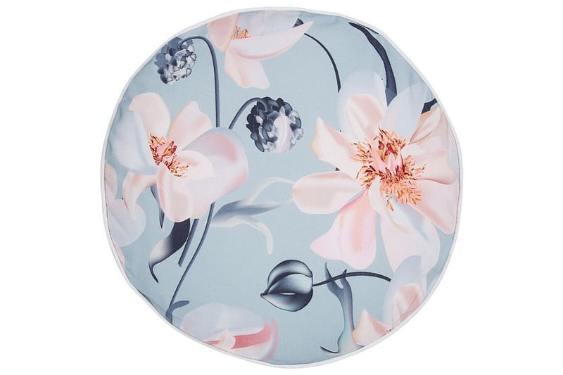 Benedetta Udendørspude 40 cm Rund, Blå