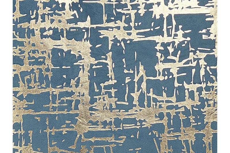 Beneton Udendørspude 45x45 cm - Blå/Guld - Tekstiler - Pude & plaid - Udendørs puder