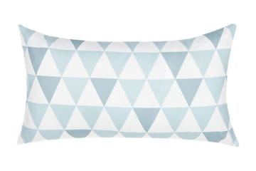 Burgeo Udendørspude 42x60 cm - Blå/Hvid - Tekstiler - Pude & plaid - Udendørs puder