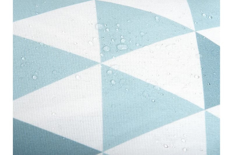 Burgeo Udendørspude 42x60 cm - Blå/Hvid - Tekstiler - Pude & plaid - Udendørs puder