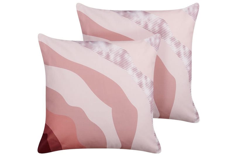 Busto Udendørspude 45x45 cm - Lyserød - Tekstiler - Pude & plaid - Udendørs puder
