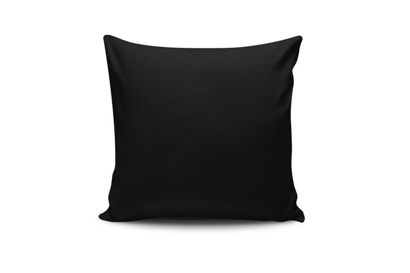 Callis Pudebetræk 43x43 cm - Sort - Tekstiler - Pude & plaid - Pyntepuder & pudebetræk