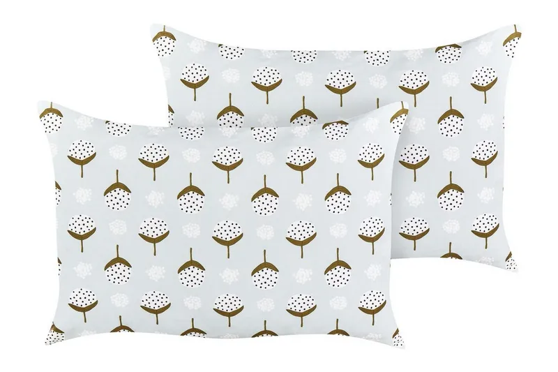 Carini Udendørspude 42x60 cm - Grøn/Hvid - Tekstiler - Pude & plaid - Udendørs puder