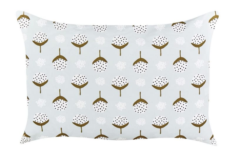 Carini Udendørspude 42x60 cm, Grøn/Hvid