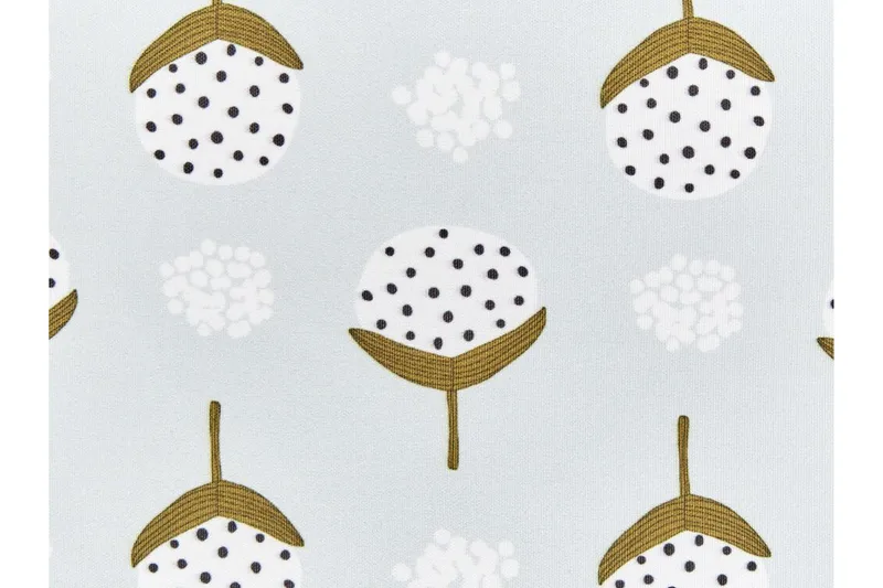 Carini Udendørspude 42x60 cm - Grøn/Hvid - Tekstiler - Pude & plaid - Udendørs puder