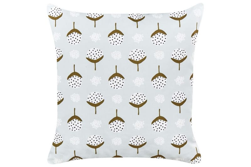 Carini Udendørspude 45x45 cm - Grøn/Hvid - Tekstiler - Pude & plaid - Udendørs puder