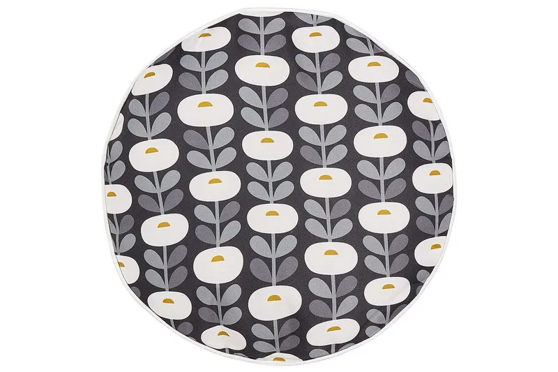 Corsano Udendørspude 40 cm Rund, Grå/Hvid