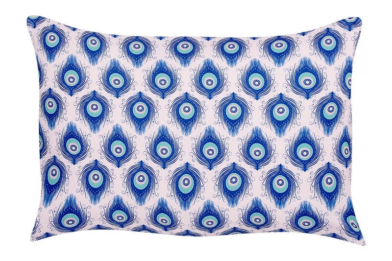 Didsbury Udendørspude 42x60 cm - Blå/Pink - Tekstiler - Pude & plaid - Udendørs puder