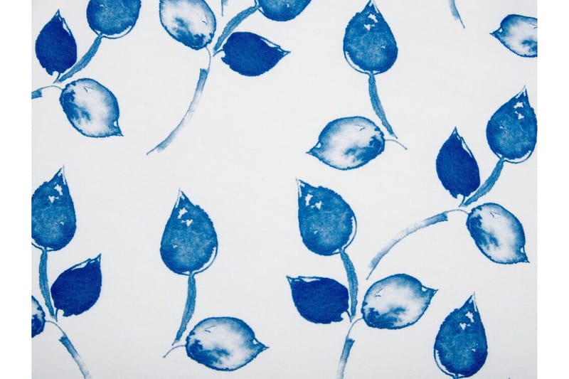 Fasano Udendørspude 40 cm Rund - Hvid/Blå - Tekstiler - Pude & plaid - Udendørs puder