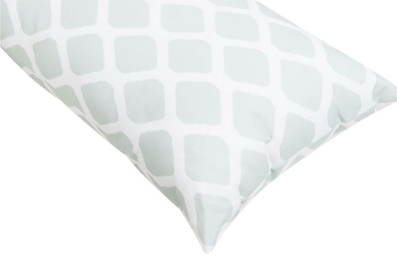 Flojen Udendørspude 42x60 cm - Grøn/Hvid - Tekstiler - Pude & plaid - Udendørs puder