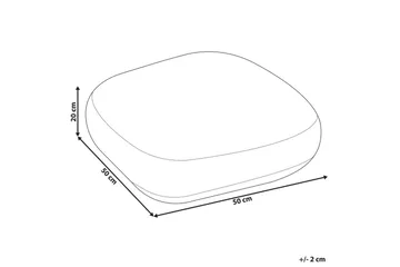 Gulvpude Berrechid Beige - Beige - Tekstiler - Pude & plaid - Udendørs puder