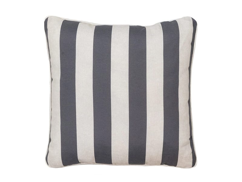 Hillerstorp hynde pyntepude 50x50 cm, Gråbeige stribet