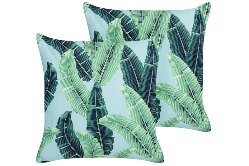 Langford Udendørspude 45x45 cm - Grøn - Tekstiler - Pude & plaid - Udendørs puder