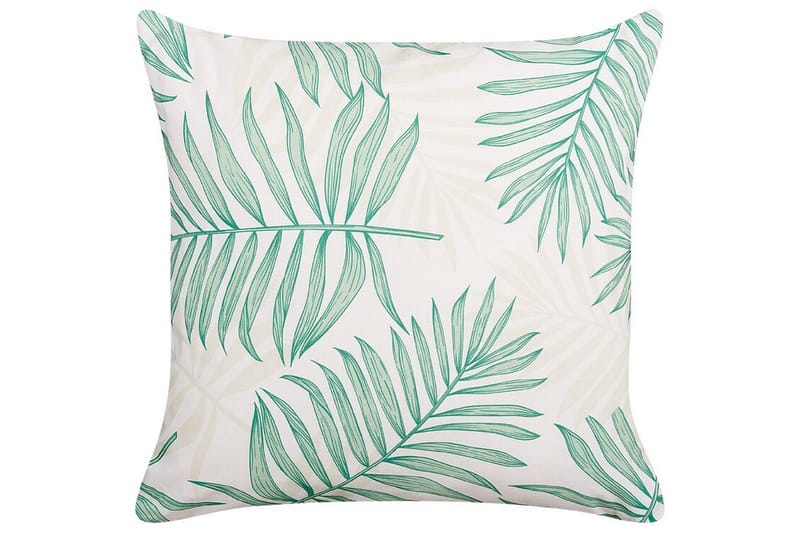 Laramie Udendørspude 45x45 cm, Beige/Grøn