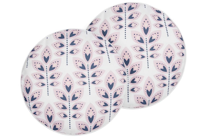 Latiano Udendørspude 40 cm Rund - Beige/Pink - Møbler - Borde - Sofabord