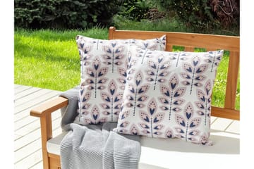 Latiano Udendørspude 45x45 cm - Beige/Pink - Tekstiler - Pude & plaid - Udendørs puder