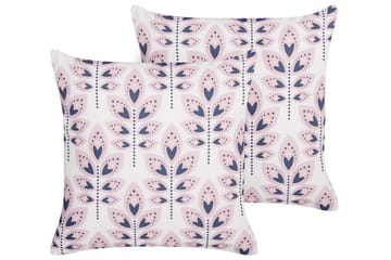Latiano Udendørspude 45x45 cm - Beige/Pink - Tekstiler - Pude & plaid - Udendørs puder