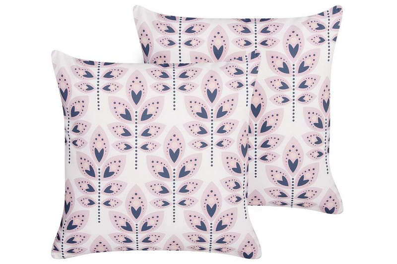 Latiano Udendørspude 45x45 cm - Beige/Pink - Tekstiler - Pude & plaid - Udendørs puder
