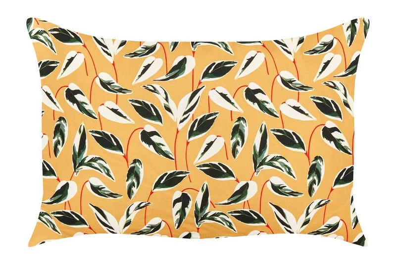 Macerata Udendørspude 42x60 cm, Gul/Grøn/Hvid