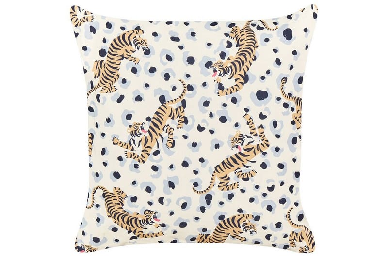 Matino Udendørspude 45x45 cm, Beige/Blå/Brun