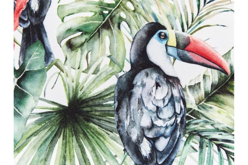 Padua Udendørspude 40 cm Rund - Grøn/Rød/Sort - Tekstiler - Pude & plaid - Udendørs puder