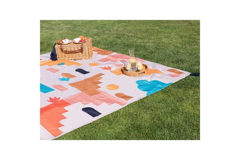 Picnic tæppe Kambar Firkantet - Firkantet - Tekstiler - Pude & plaid - Tæpper & plaider