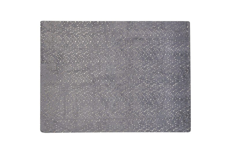 Plaid Alazeya Grå/guld, 150x200 cm - Grå/guld, 150x200 cm - Tekstiler - Pude & plaid - Tæpper & plaider