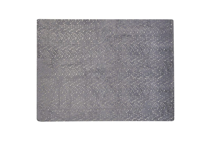 Plaid Alazeya Grå/guld, 150x200 cm - Grå/guld, 150x200 cm - Tekstiler - Pude & plaid - Tæpper & plaider