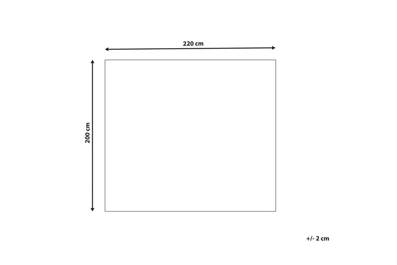 Plaid Ampara 200x220 cm - 200x220 cm - Tekstiler - Pude & plaid - Tæpper & plaider