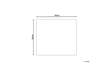 Plaid Ampara 220x240 cm - 220x240 cm - Tekstiler - Pude & plaid - Tæpper & plaider