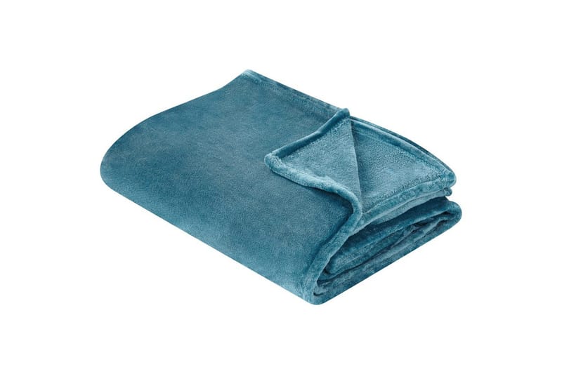 Plaid Bayburt Blå, 200x220 cm - Blå, 200x220 cm - Tekstiler - Pude & plaid - Tæpper & plaider