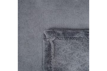Plaid Bayburt Grå, 200x220 cm - Grå, 200x220 cm - Tekstiler - Pude & plaid - Tæpper & plaider