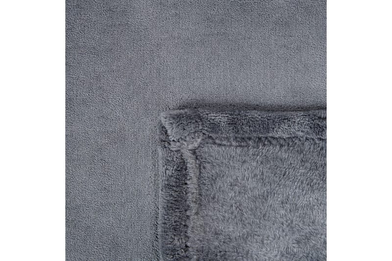Plaid Bayburt Grå, 200x220 cm - Grå, 200x220 cm - Tekstiler - Pude & plaid - Tæpper & plaider