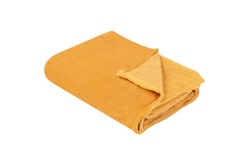 Plaid Bayburt Orange, 200x220 cm - Orange, 200x220 cm - Tekstiler - Pude & plaid - Tæpper & plaider