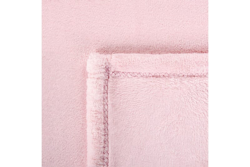 Plaid Bayburt Rosa, 150x200 cm - Rosa, 150x200 cm - Tekstiler - Pude & plaid - Tæpper & plaider