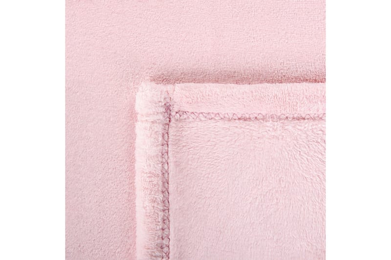Plaid Bayburt Rosa, 200x220 cm - Rosa, 200x220 cm - Tekstiler - Pude & plaid - Tæpper & plaider