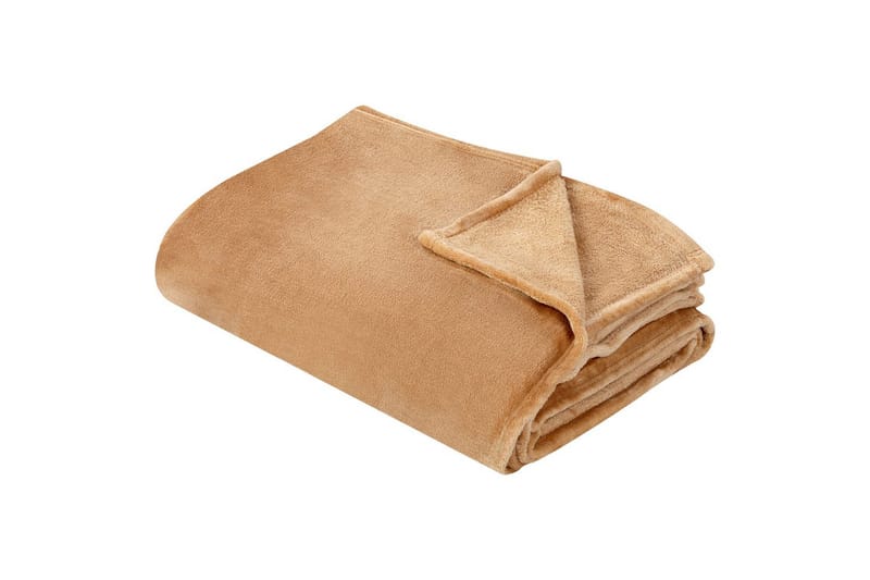 Plaid Bayburt Sandbeige, 150x200 cm - Sandbeige, 150x200 cm - Tekstiler - Pude & plaid - Tæpper & plaider