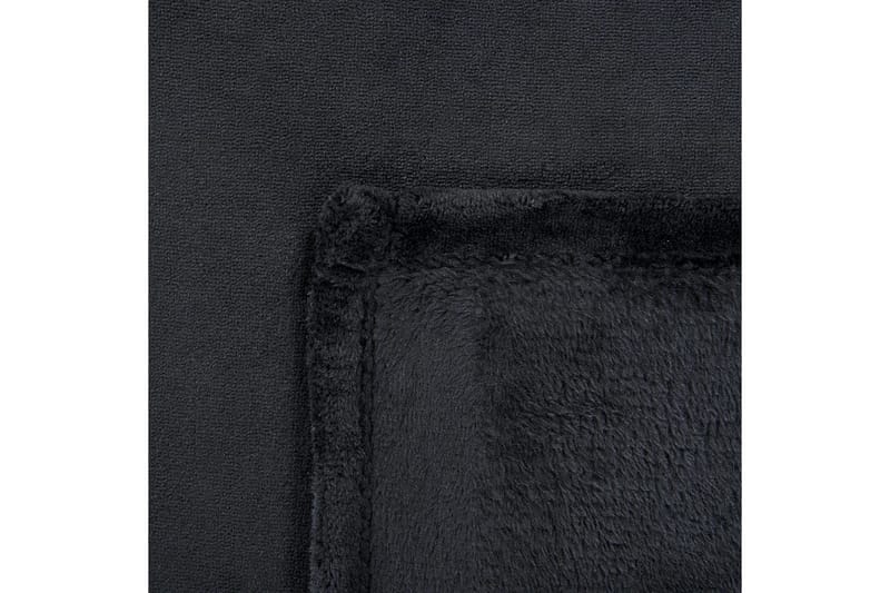 Plaid Bayburt Sort, 200x220 cm - Sort, 200x220 cm - Tekstiler - Pude & plaid - Tæpper & plaider