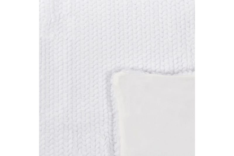 Plaid Bjas Hvid, 150x200 cm - Hvid, 150x200 cm - Tekstiler - Pude & plaid - Tæpper & plaider