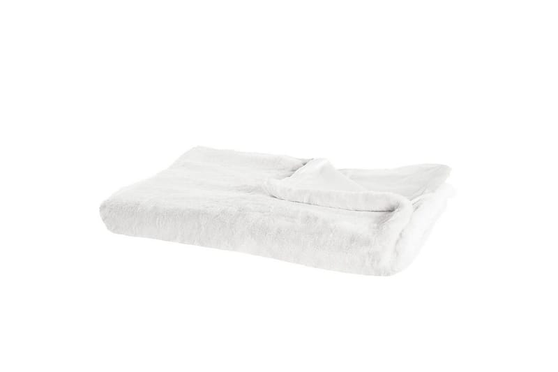 Plaid Chaab Hvid, 200x220 cm - Hvid, 200x220 cm - Tekstiler - Pude & plaid - Tæpper & plaider