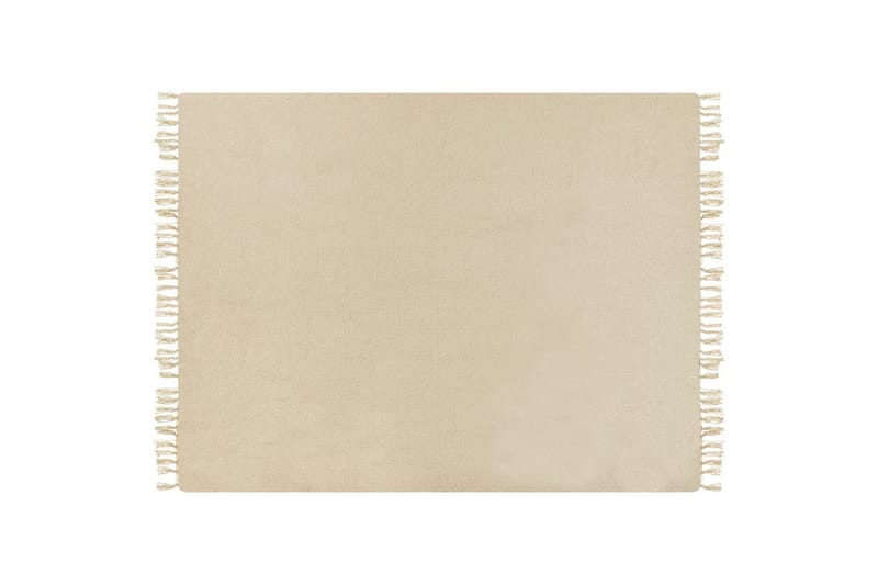 Plaid Chaohani Beige, 150x200 cm - Beige, 150x200 cm - Tekstiler - Pude & plaid - Tæpper & plaider