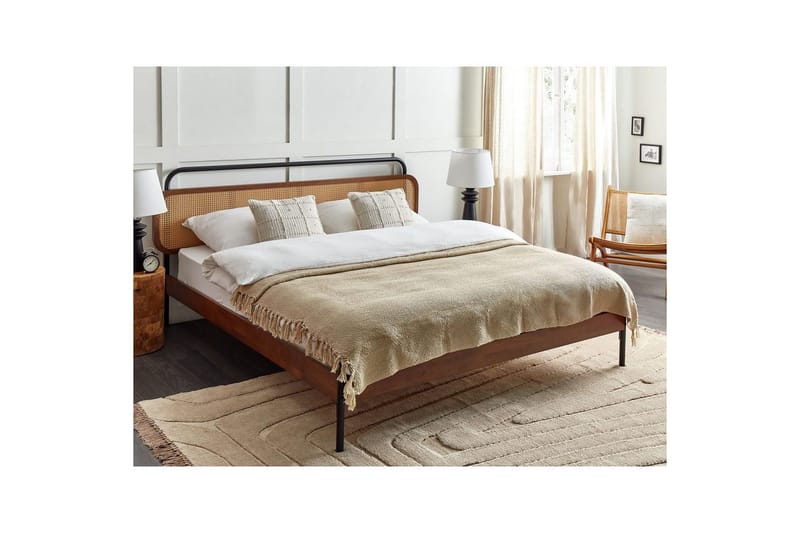 Plaid Chaohani Beige, 150x200 cm - Beige, 150x200 cm - Tekstiler - Pude & plaid - Tæpper & plaider