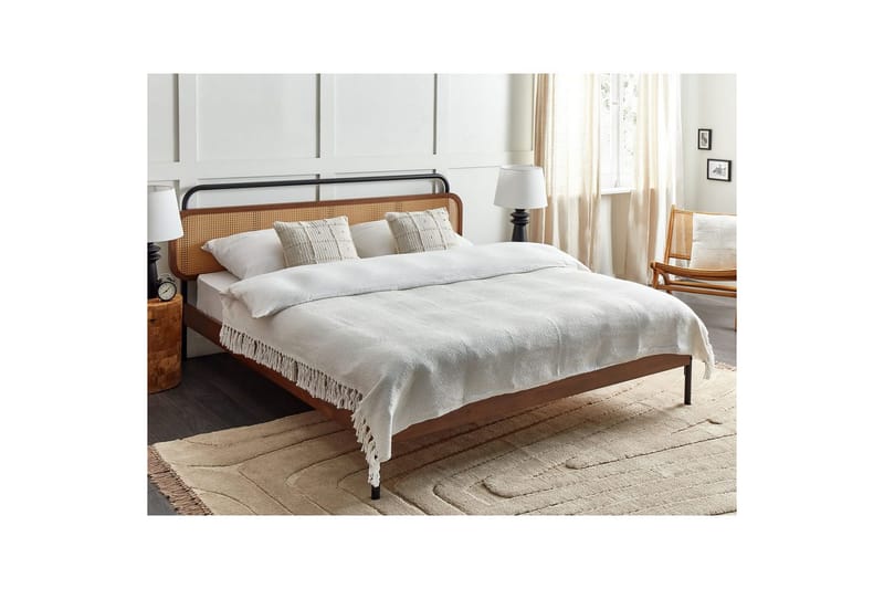 Plaid Chaohani Hvid, 150x200 cm - Hvid, 150x200 cm - Tekstiler - Pude & plaid - Tæpper & plaider