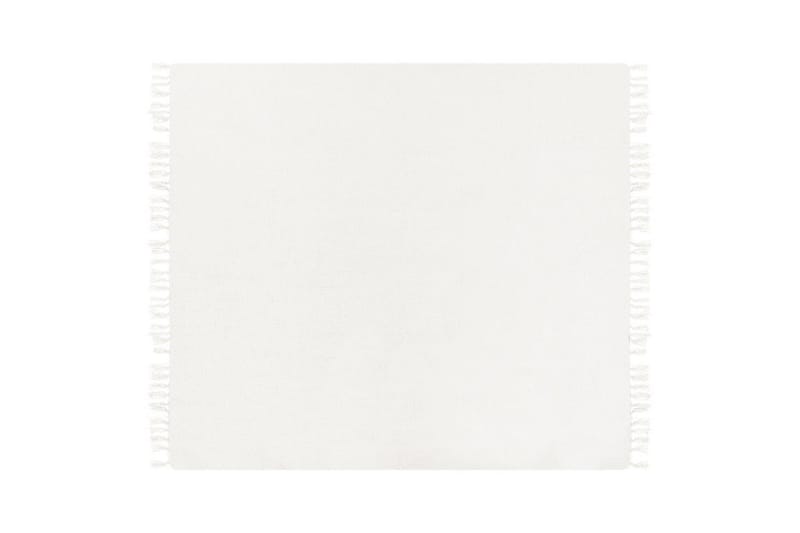 Plaid Chaohani Hvid, 200x220 cm - Hvid, 200x220 cm - Tekstiler - Pude & plaid - Tæpper & plaider
