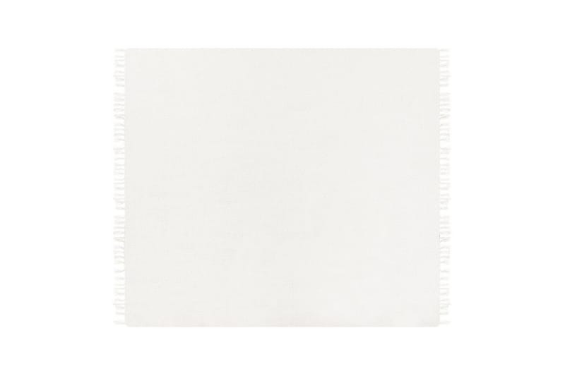 Plaid Chaohani Hvid, 220x240 cm - Hvid, 220x240 cm - Tekstiler - Pude & plaid - Tæpper & plaider