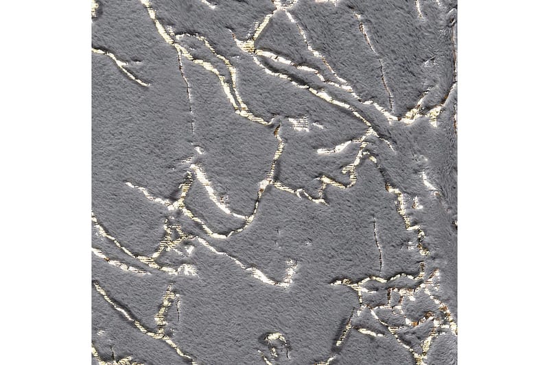 Plaid Godavari Grå/guld, 150x200 cm - Grå/guld, 150x200 cm - Tekstiler - Pude & plaid - Tæpper & plaider