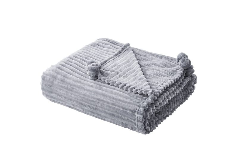 Plaid Kaweri Grå - Grå - Tekstiler - Pude & plaid - Tæpper & plaider