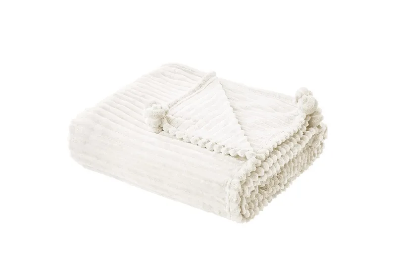 Plaid Kaweri Hvid, Hvid