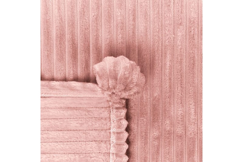 Plaid Kaweri Rosa - Rosa - Tekstiler - Pude & plaid - Tæpper & plaider