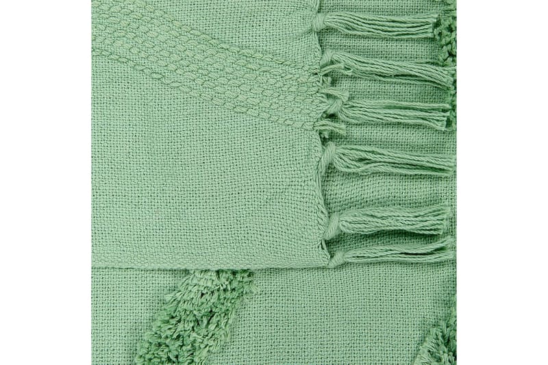 Plaid Khari Grøn - Grøn - Tekstiler - Pude & plaid - Tæpper & plaider